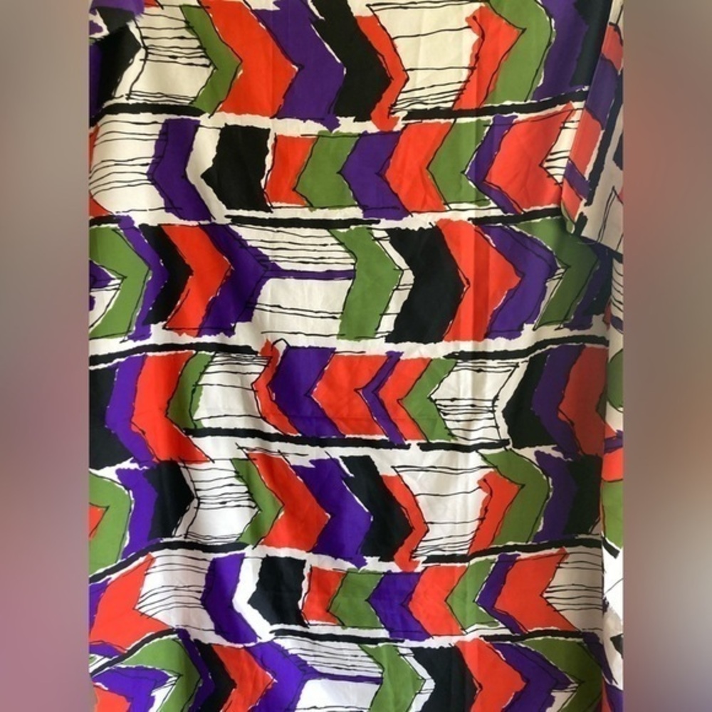 🟣🔴🟠 42x45 inch polyester panel tapestry curtain purple orange stripe disco